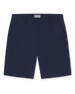 Men’s Flex Short in Navy, flat front styling, and side pockets