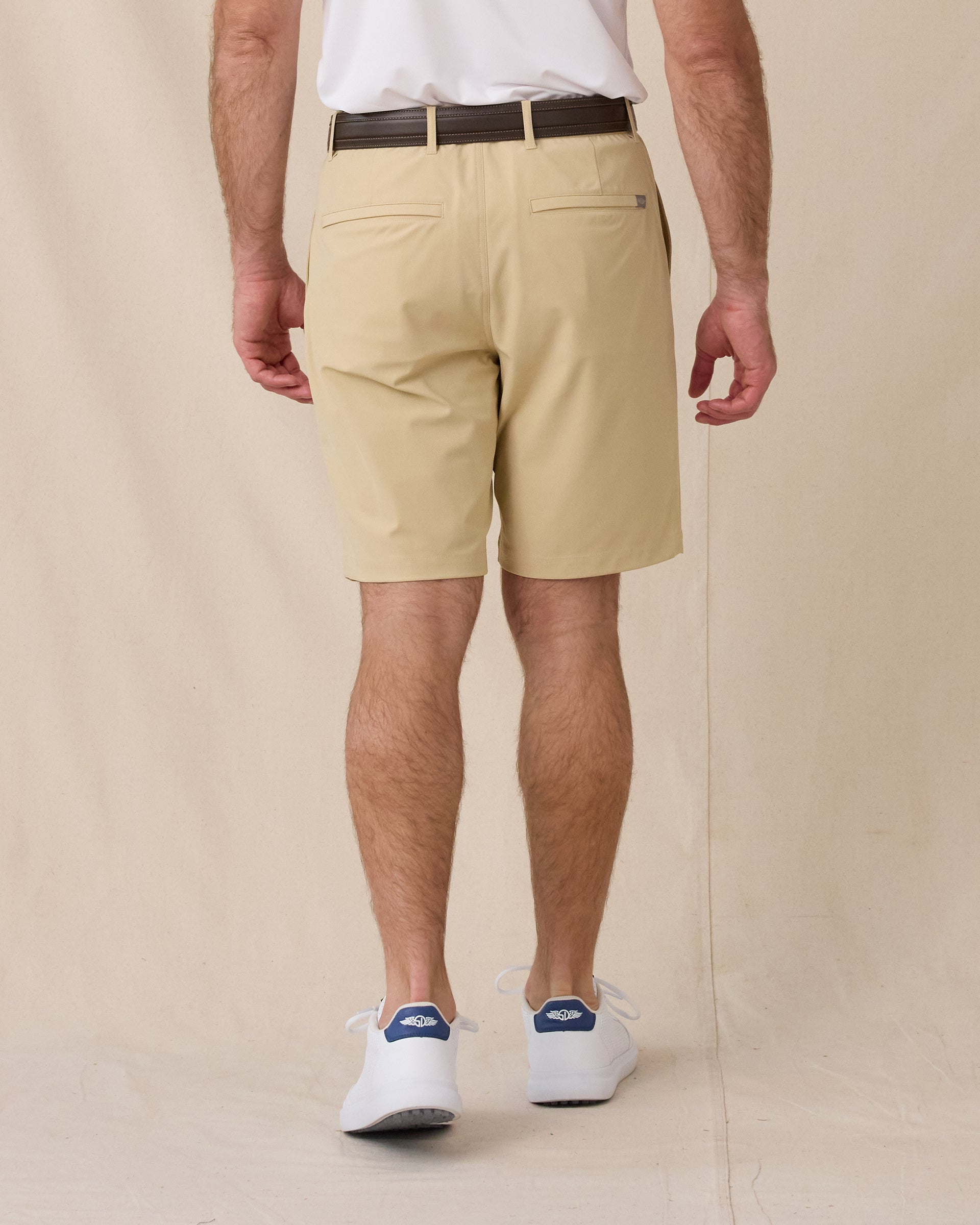 Flex Short in Sand Storm, back view