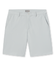 Men’s Flex Short in Silver, flat front styling, and side pockets
