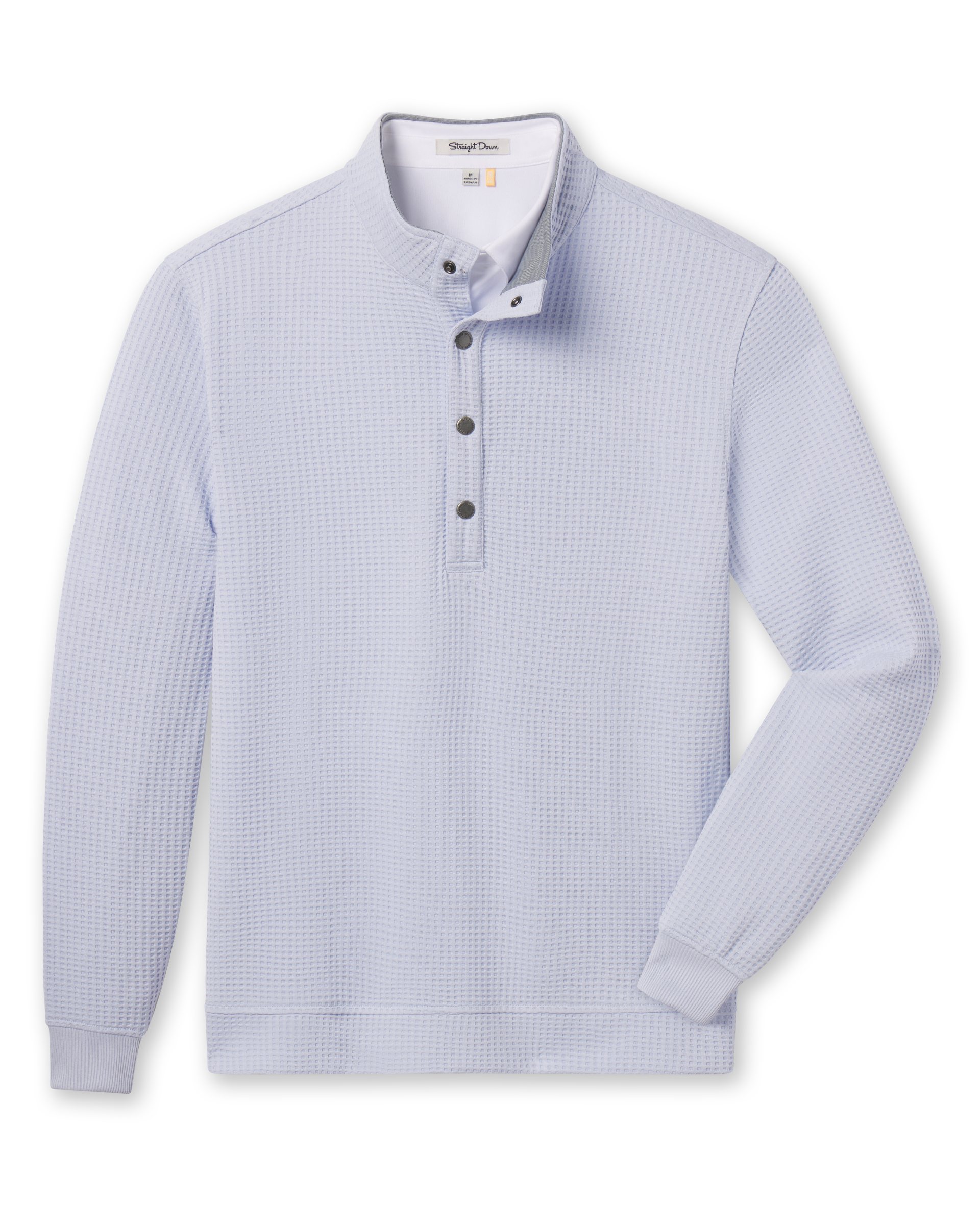 Hollister Snap Placket Pullover - Powder