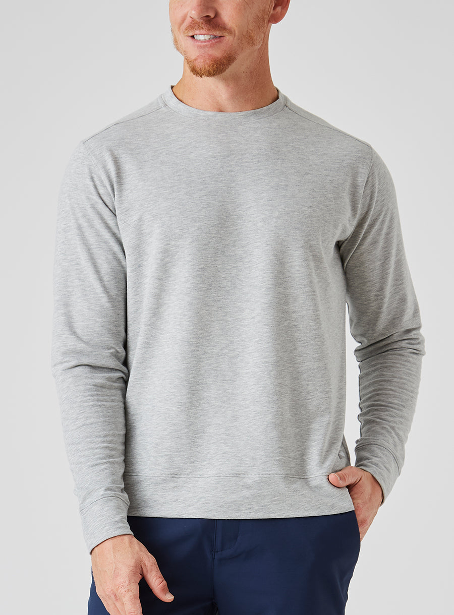 Nathan 2.0 Crew - Light Grey Heather
