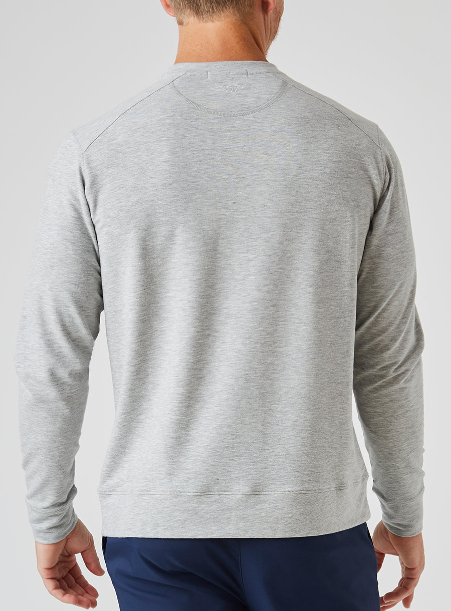 Nathan 2.0 Crew - Light Grey Heather
