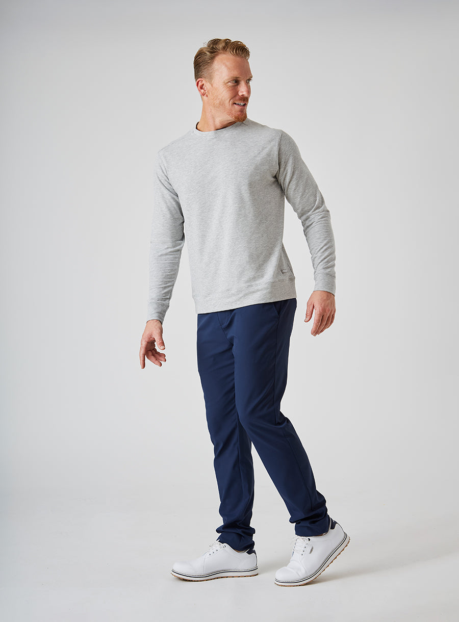 Nathan 2.0 Crew - Light Grey Heather
