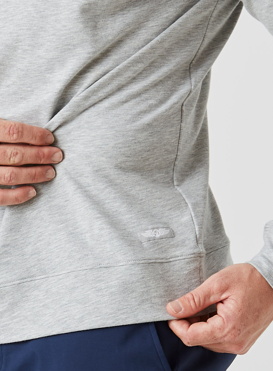 Nathan 2.0 Crew - Light Grey Heather
