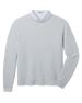 Hopkins Crew in Heather featuring a textured waffle-knit construction, crew neckline, long sleeves, and banded cuffs and hem.