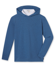 Redondo Hoodie in Bering blue, flat lay front view