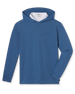 Redondo Hoodie in Bering blue, flat lay front view