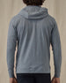Redondo Hoodie in storm grey, back view on model