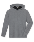 Redondo Hoodie in Storm grey, flat lay front view