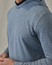 Redondo Hoodie in storm grey, fabric and chest detail