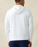 Men’s Gridlock Hoodie in white, on-model back view
