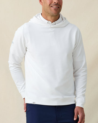 Men’s Gridlock Hoodie in white, on-model front view