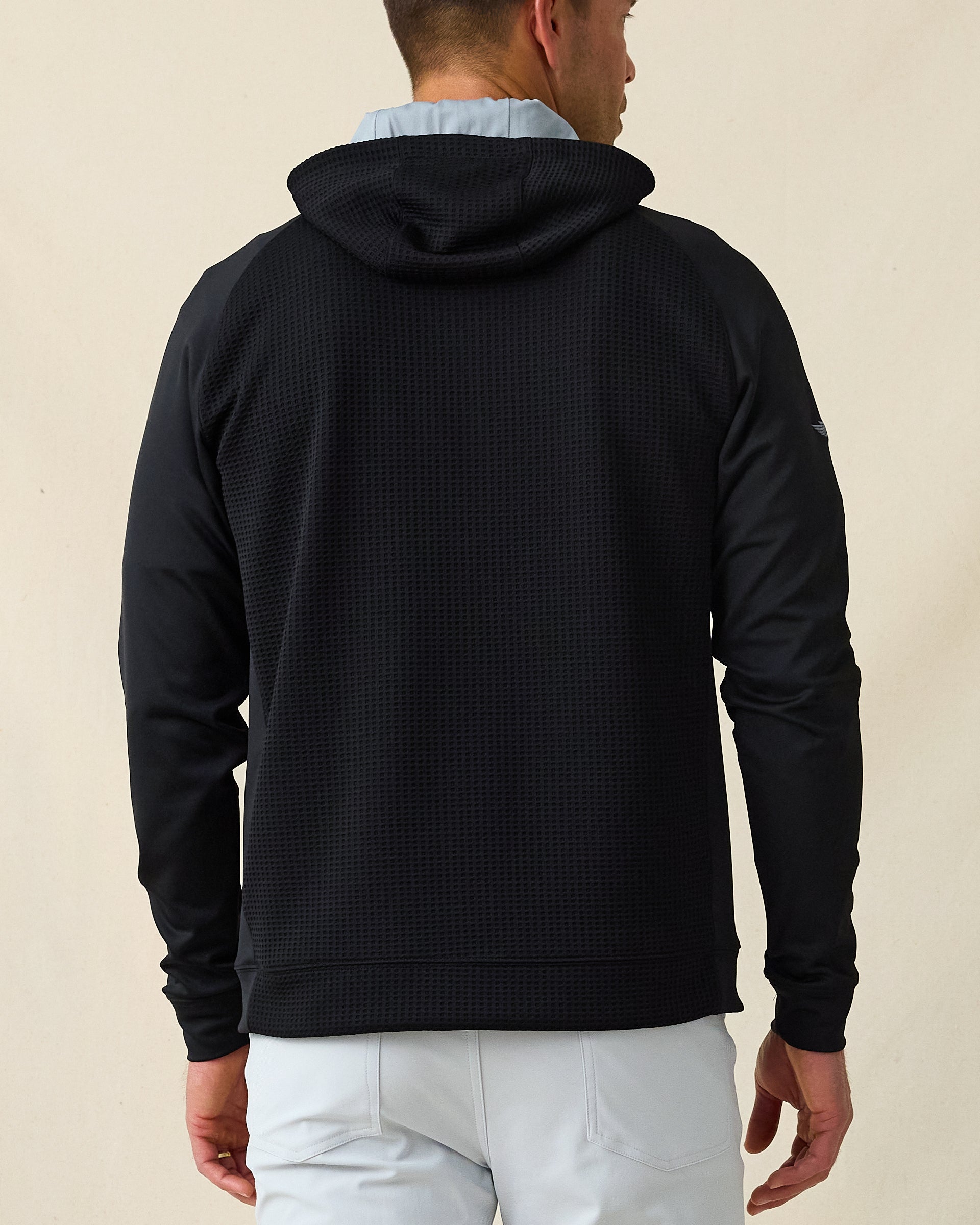 Optic Hybrid Hoodie - Black
