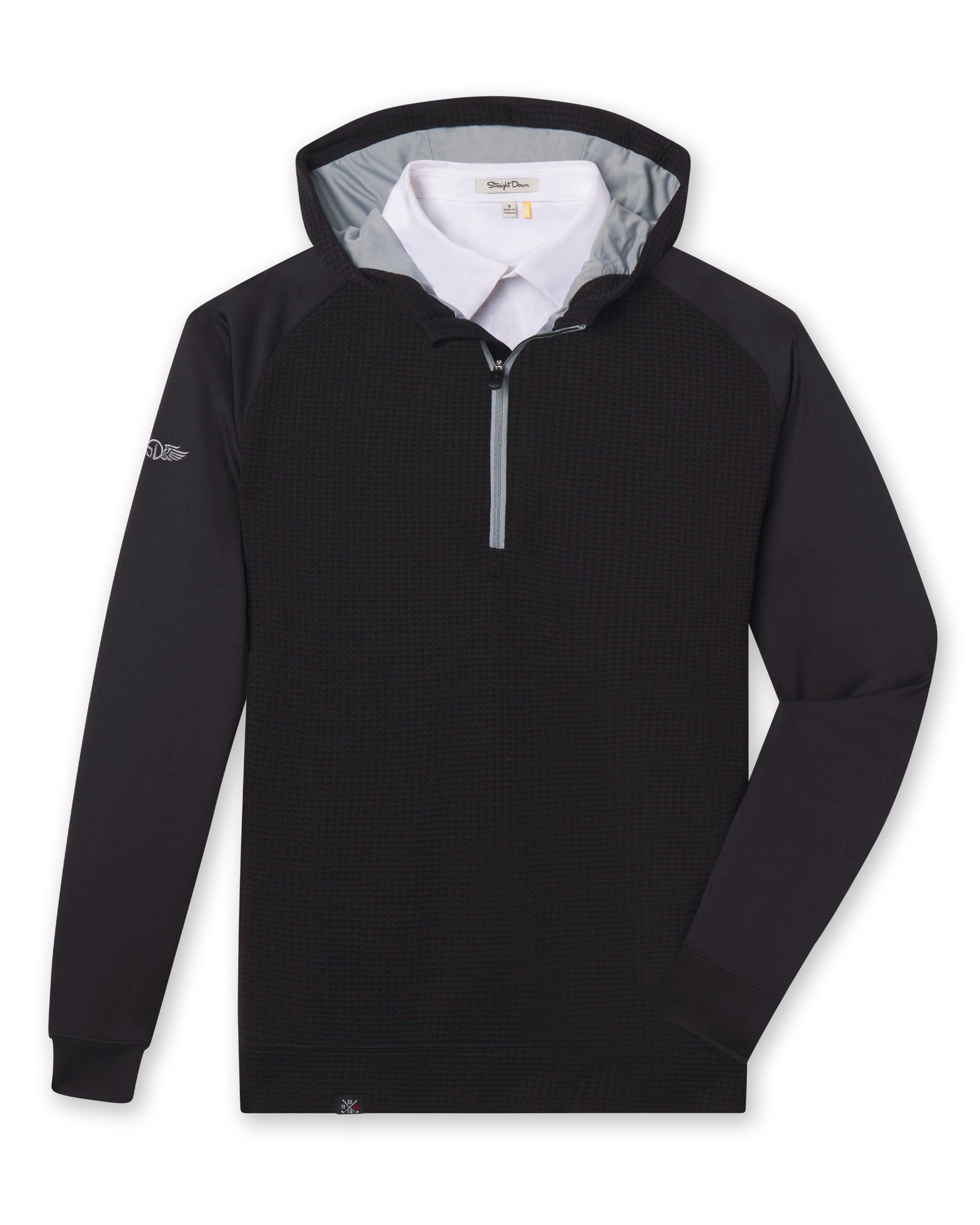 Optic Hybrid Hoodie - Black
