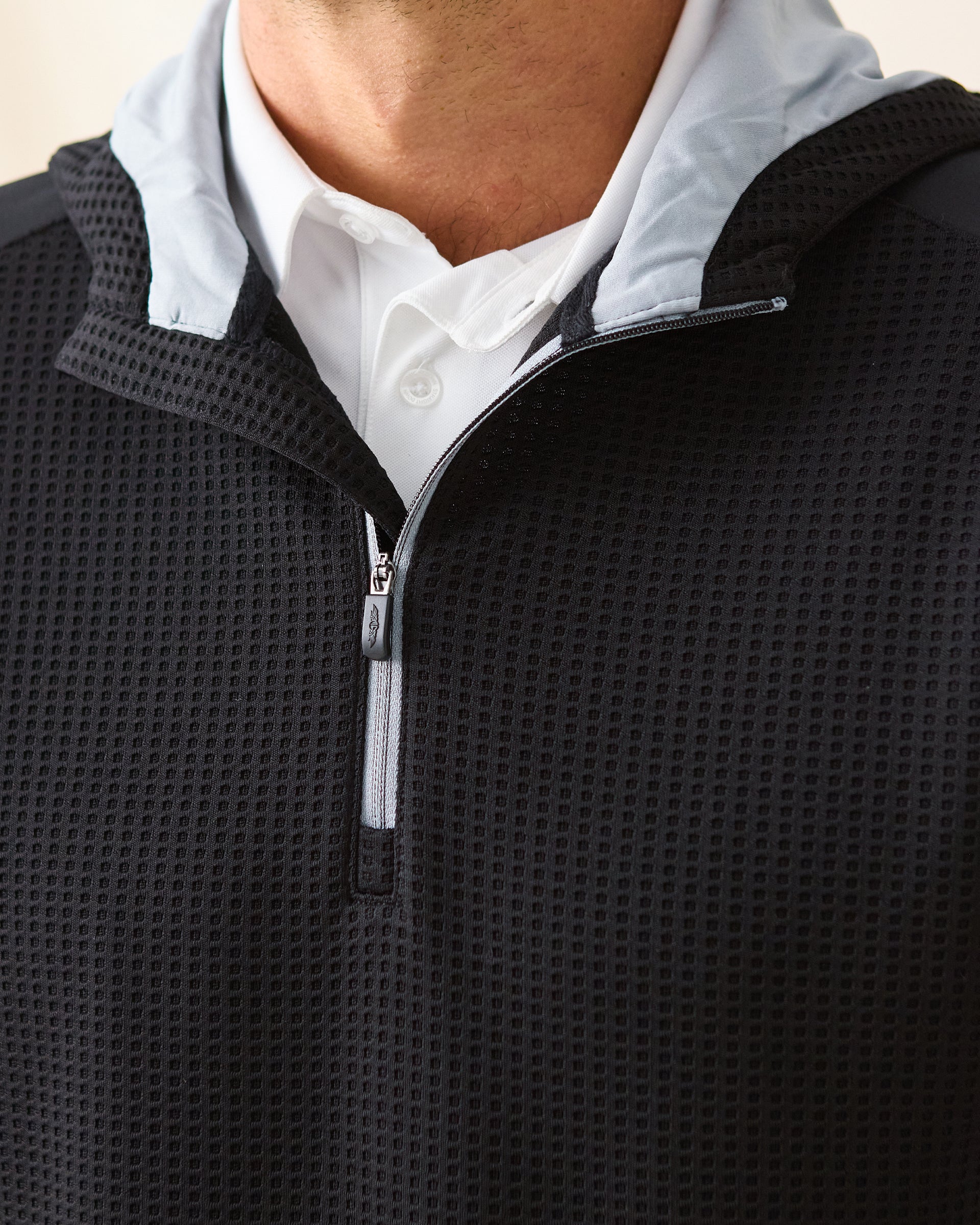 Optic Hybrid Hoodie - Black
