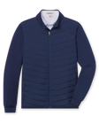 Patton 2.0 Jacket in New Indigo dark blue, front flat lay view