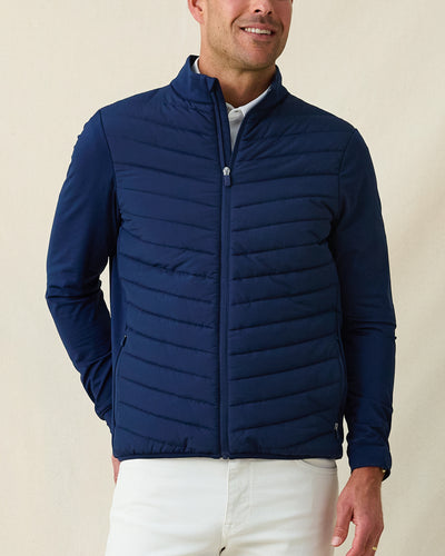 Patton 2.0 Jacket in new indigo dark blue, front model view