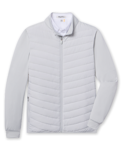Patton 2.0 Jacket in silver, front flat lay view
