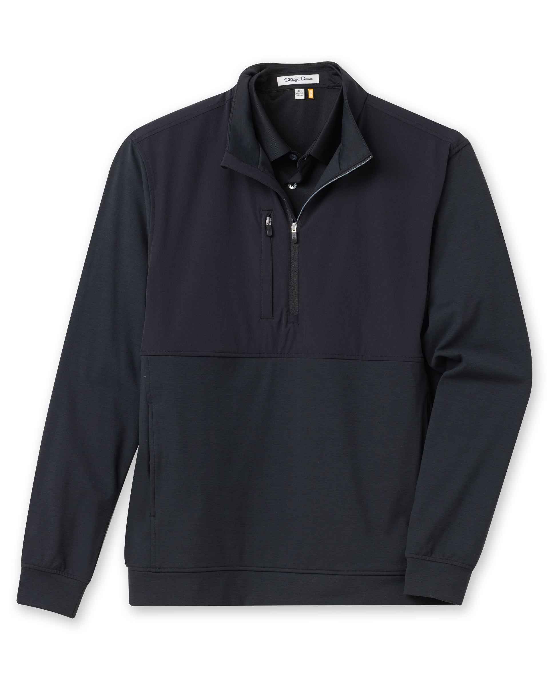 Harding Hybrid Quarter Zip - Black
