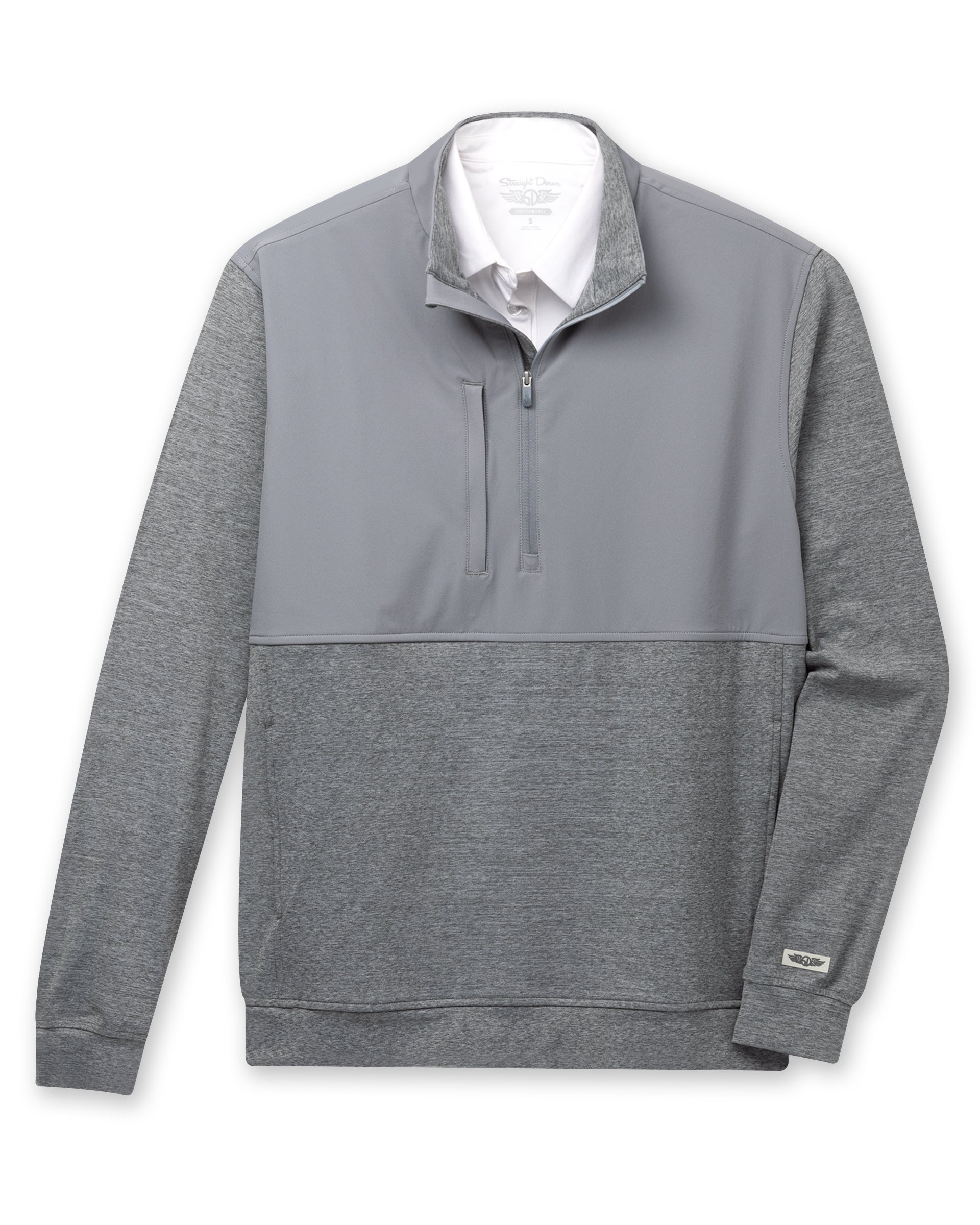 Harding Hybrid Quarter Zip - Storm
