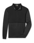 Harding Hybrid Quarter Zip - Black