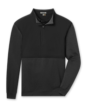 Harding Hybrid Quarter Zip - Black