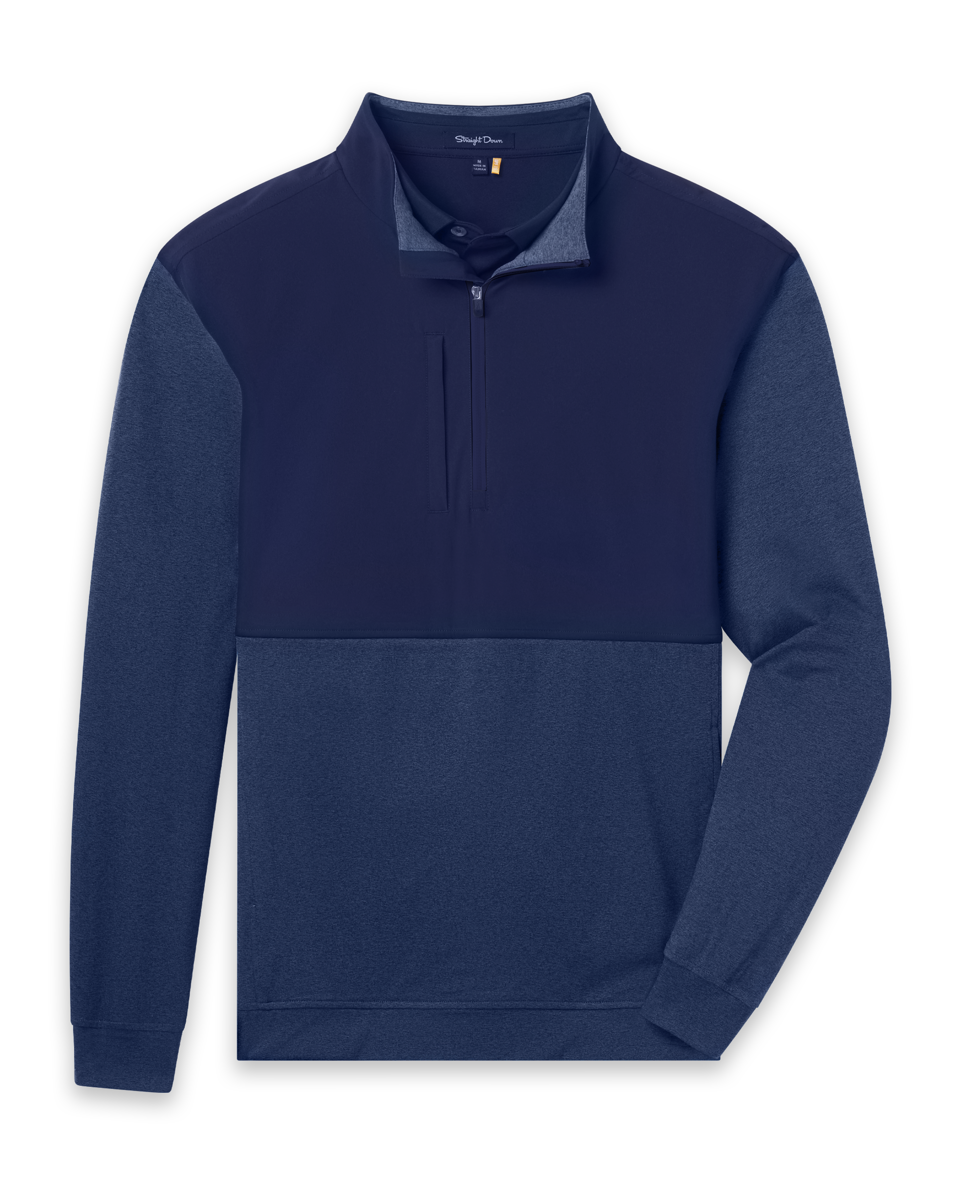 Harding Hybrid Quarter Zip - New Indigo
