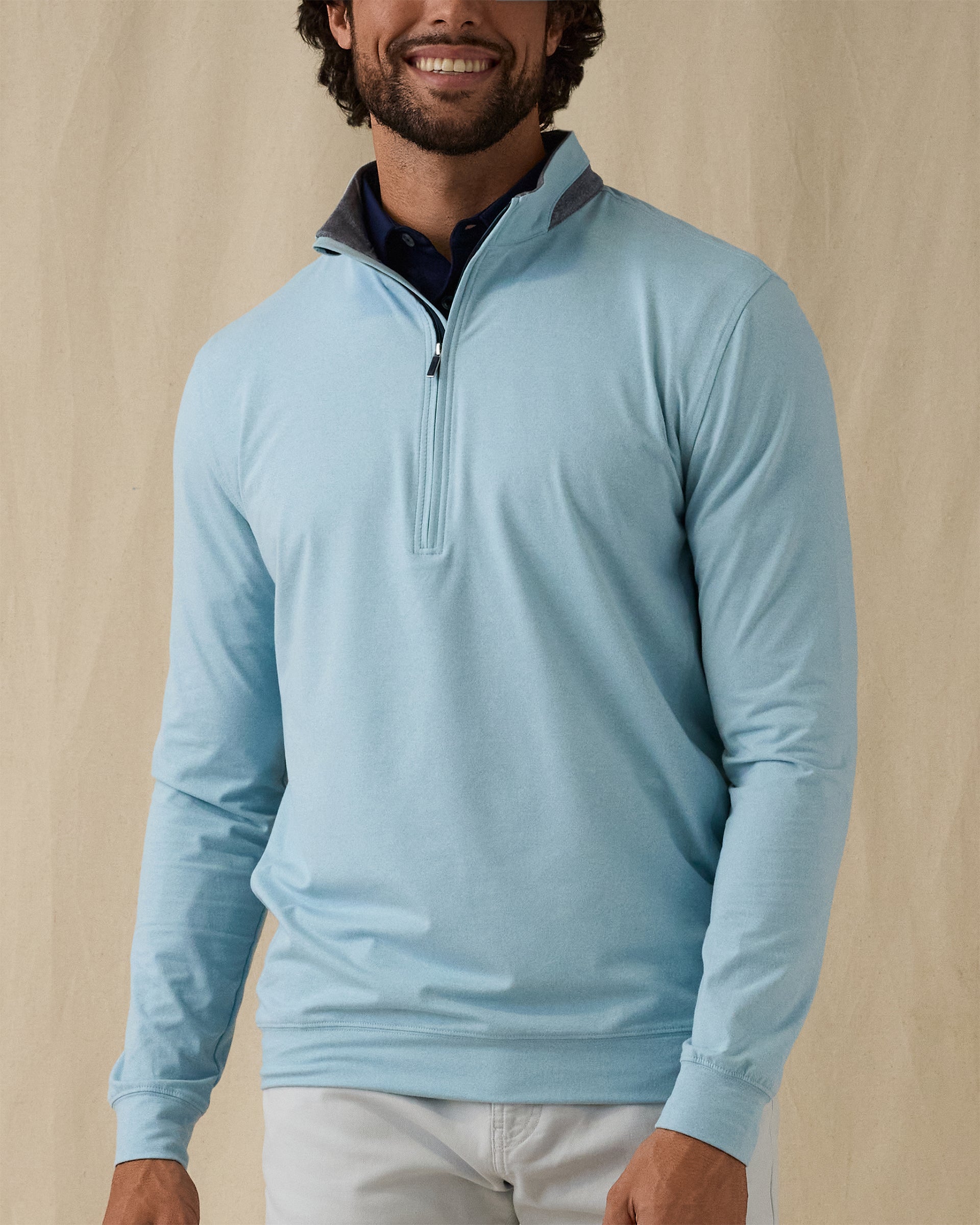 Cimarron Quarter Zip - Delphinium
