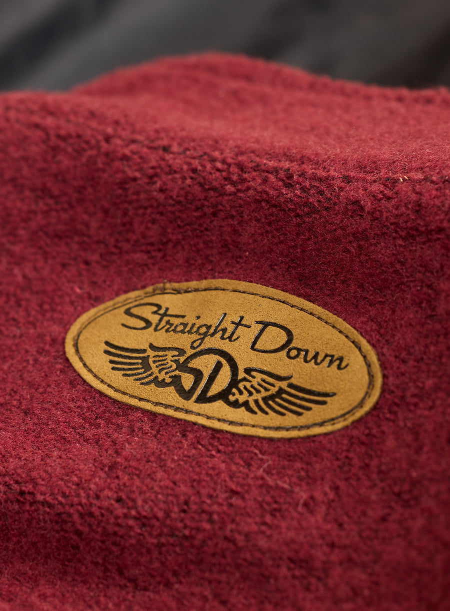 Leucadia Quarter Snap Pullover - Burgundy
