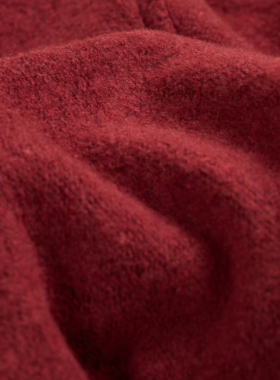 Leucadia Quarter Snap Pullover - Burgundy
