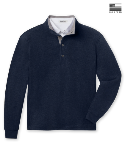 Leucadia Quarter Snap Pullover - Indigo