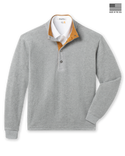 Leucadia Quarter Snap Pullover - Light Charcoal