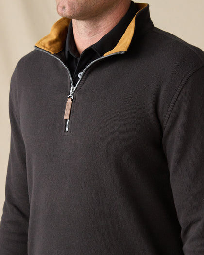 Montecito Quarter Zip - Black
