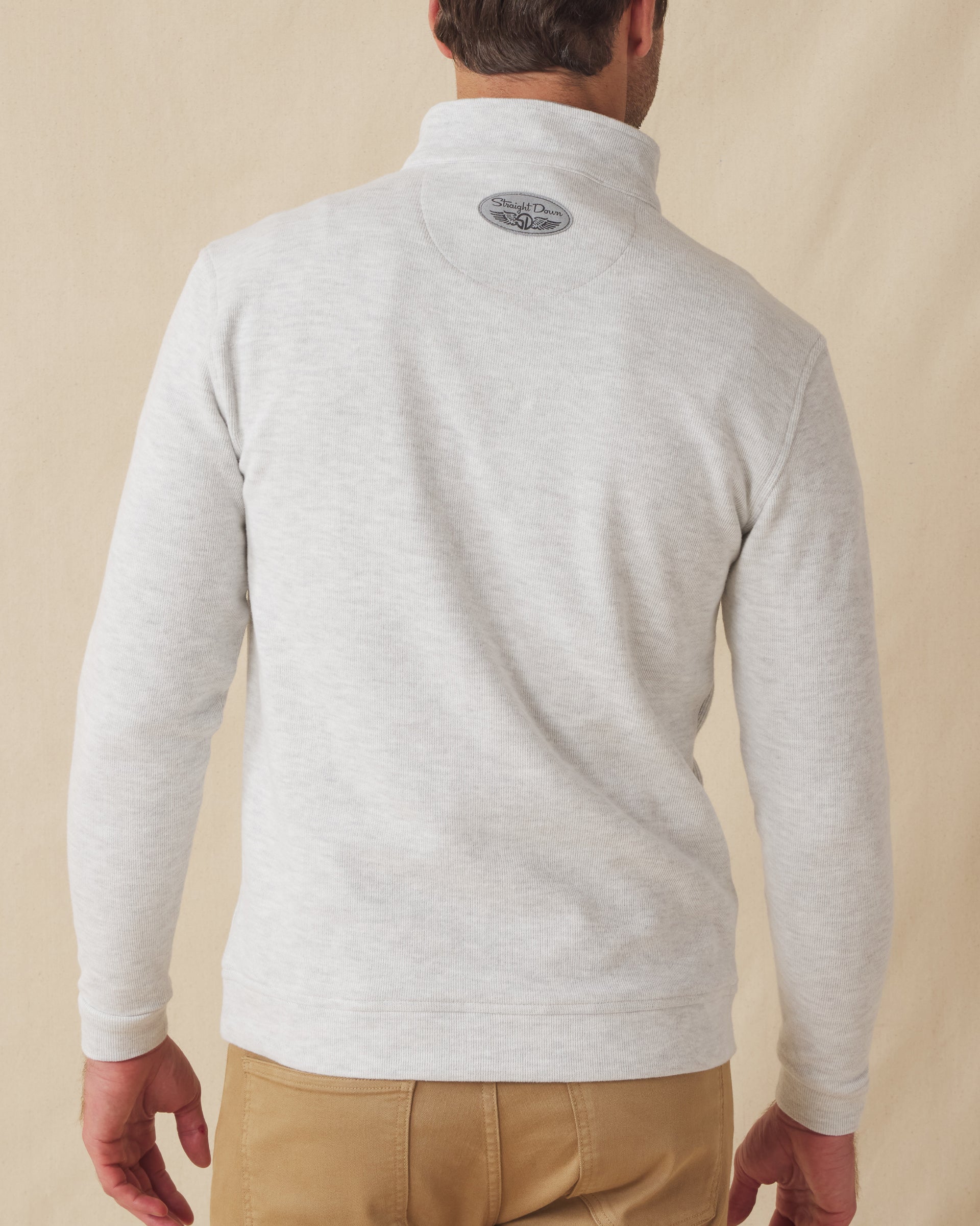 Montecito Quarter Zip - Heather | Straight Down