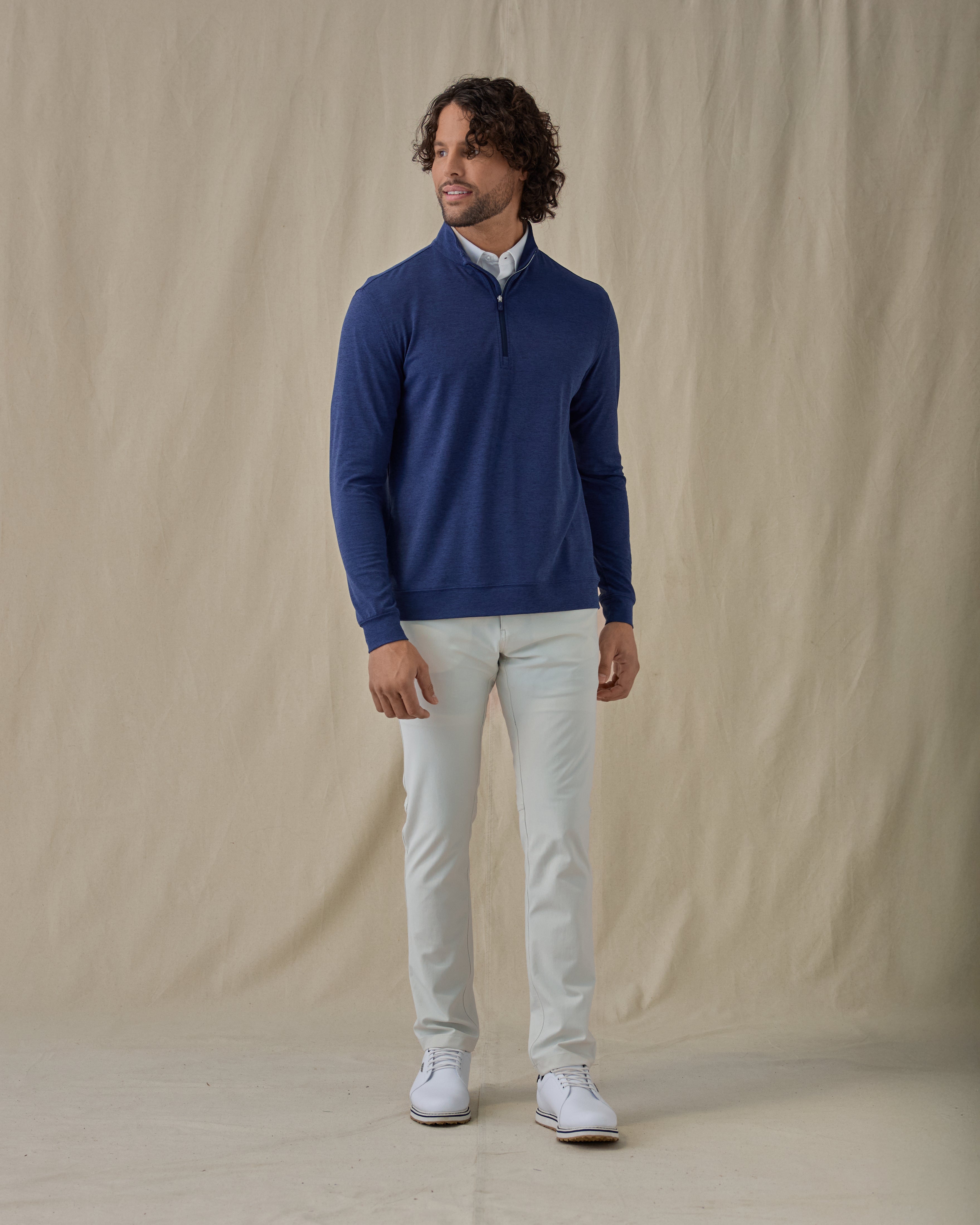 Tiburon Quarter Zip - New Indigo
