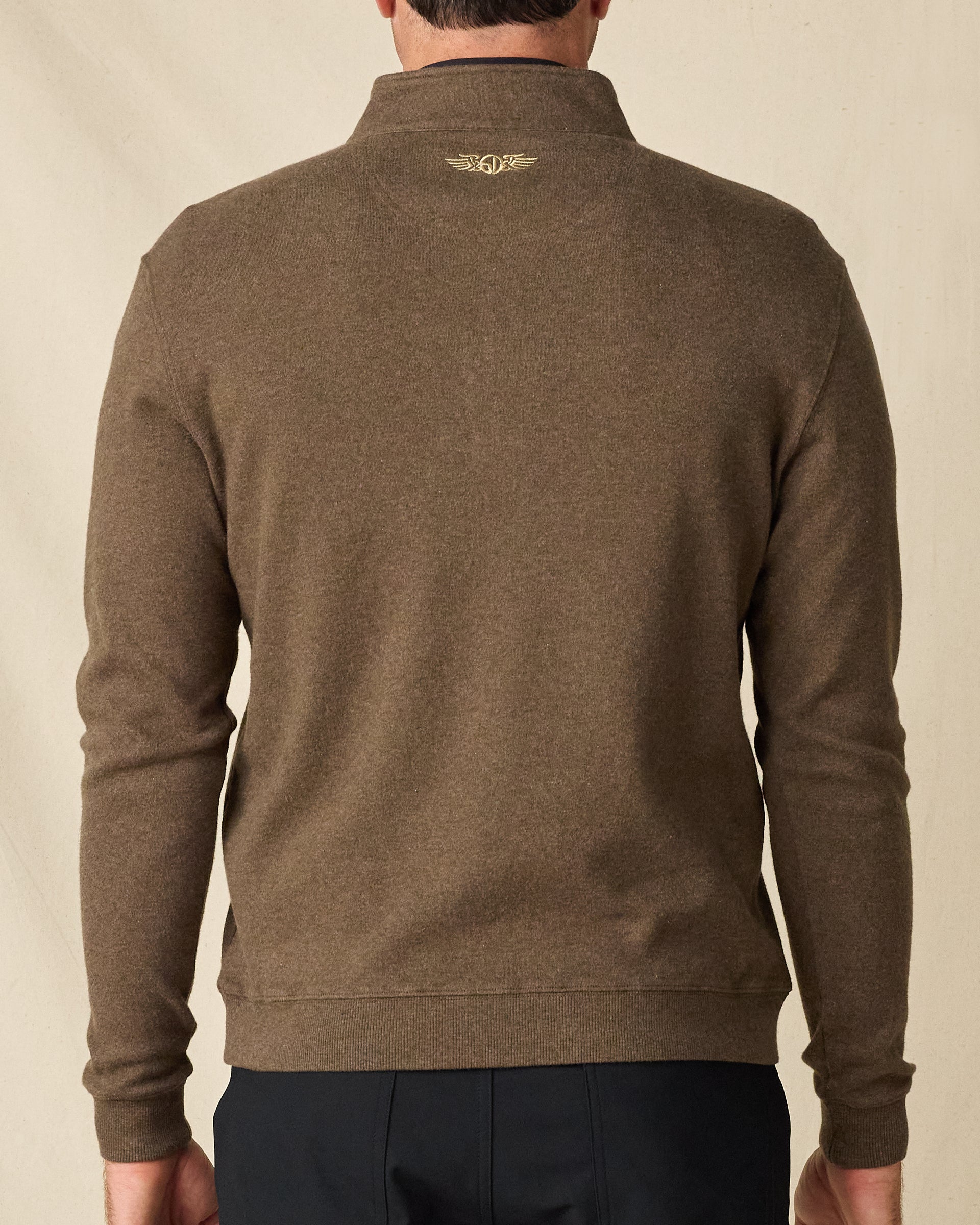 Burnside 2.0 Quarter Zip - Bourbon
