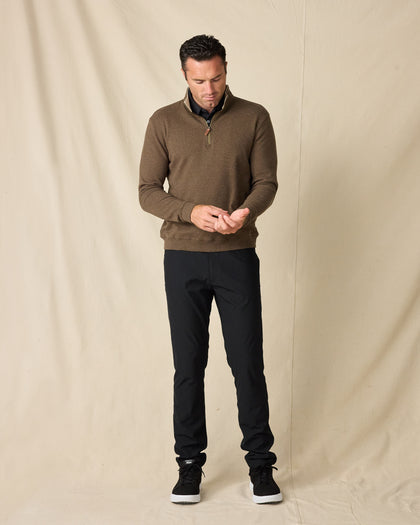 Burnside 2.0 Quarter Zip - Bourbon