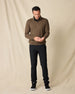Burnside 2.0 Quarter Zip - Bourbon