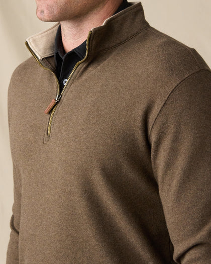 Burnside 2.0 Quarter Zip - Bourbon