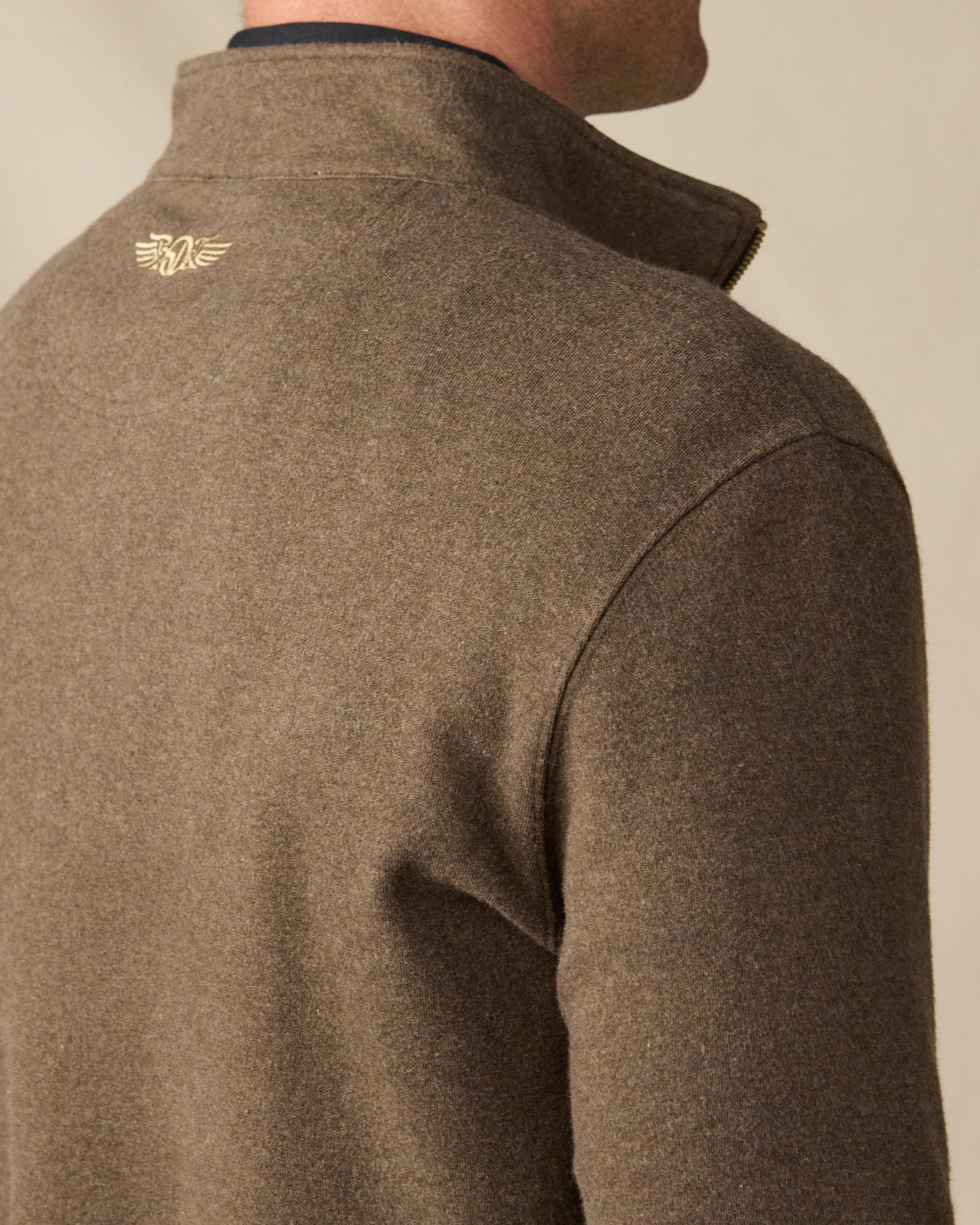 Burnside 2.0 Quarter Zip - Bourbon
