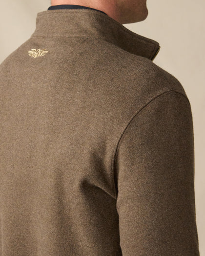 Burnside 2.0 Quarter Zip - Bourbon