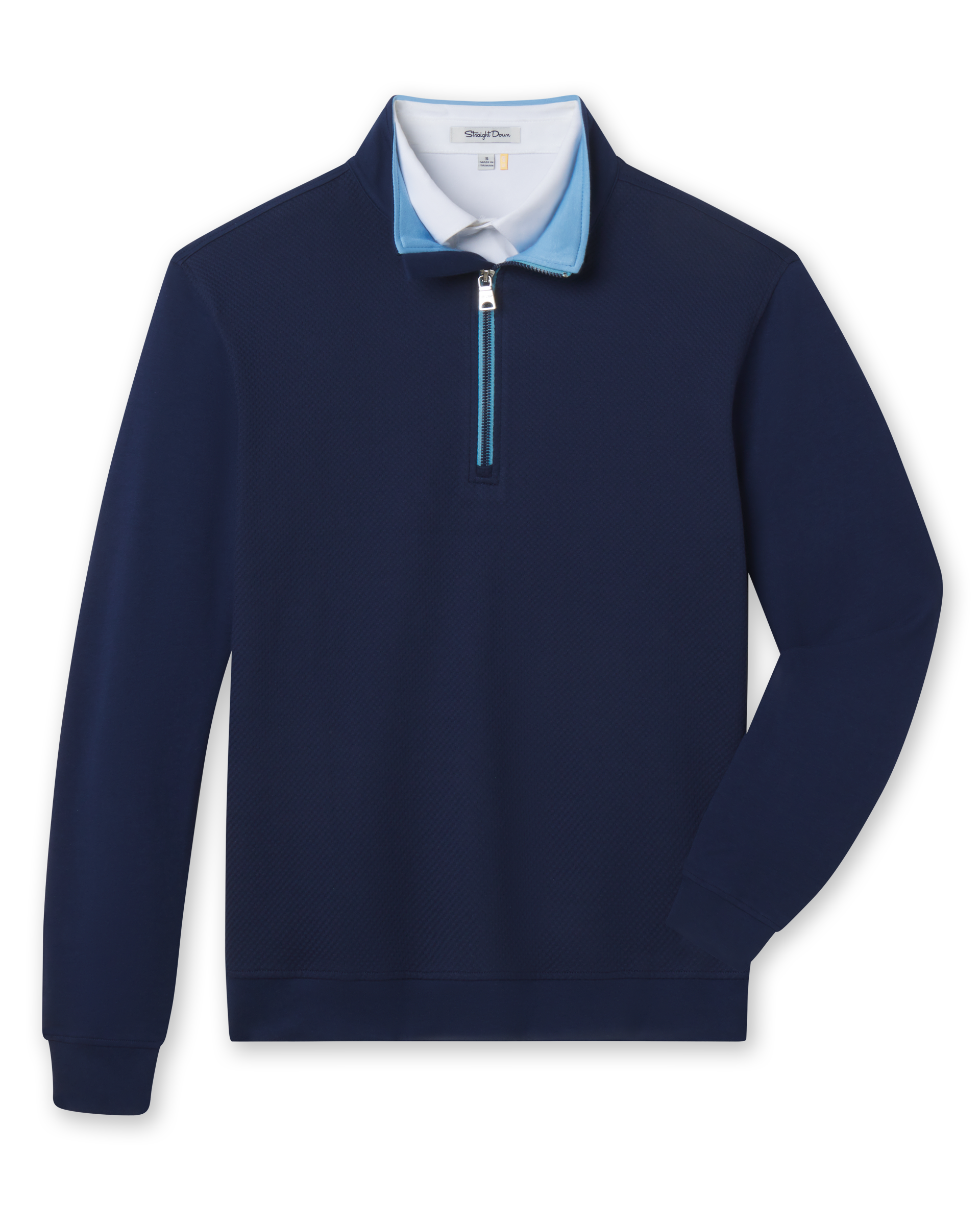 Cardiff Quarter Zip - New Indigo