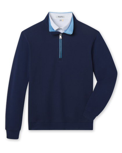 Cardiff Quarter Zip - New Indigo