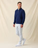 Cardiff Quarter Zip - New Indigo