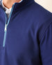 Cardiff Quarter Zip - New Indigo