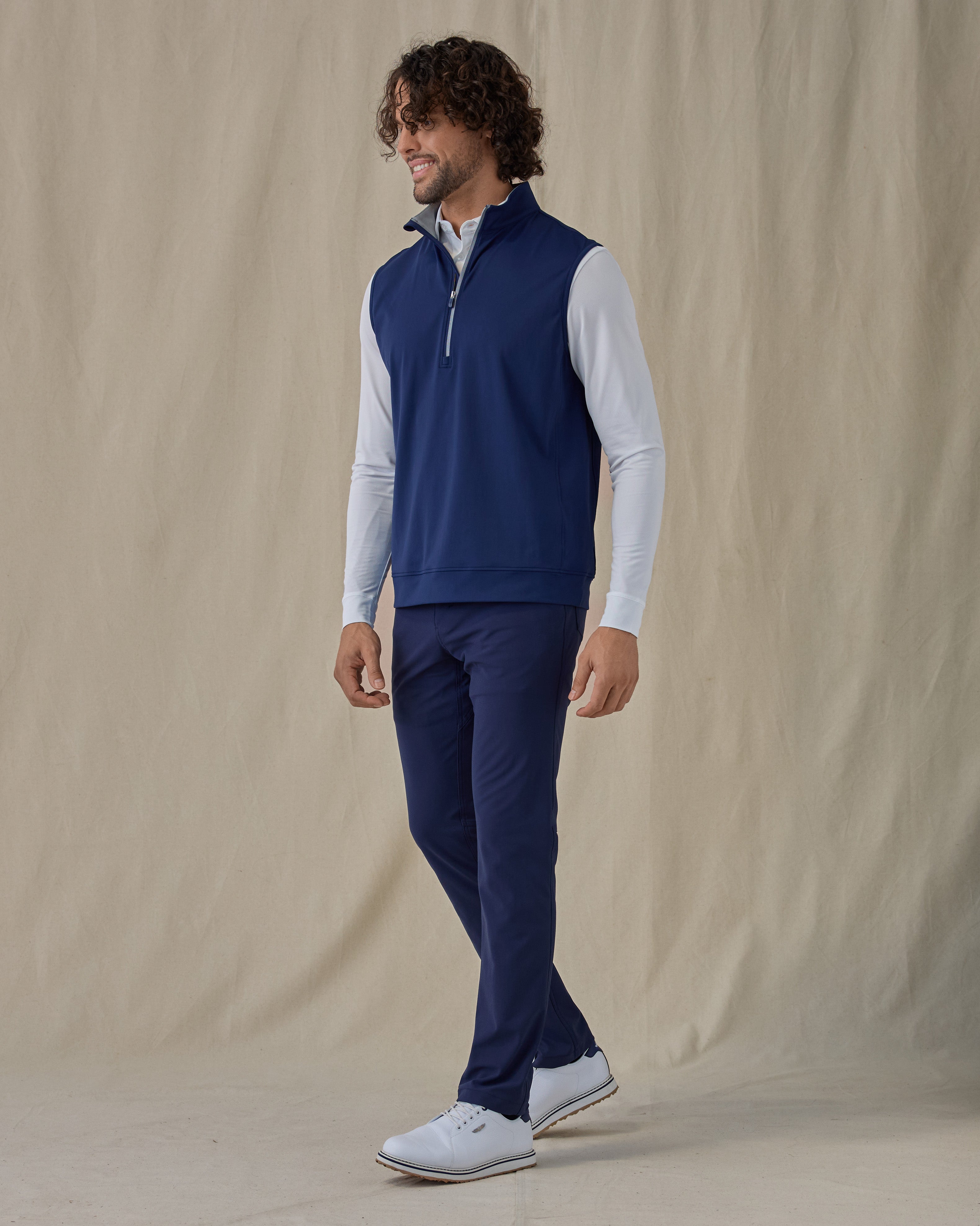 Carson Vest - New Indigo
