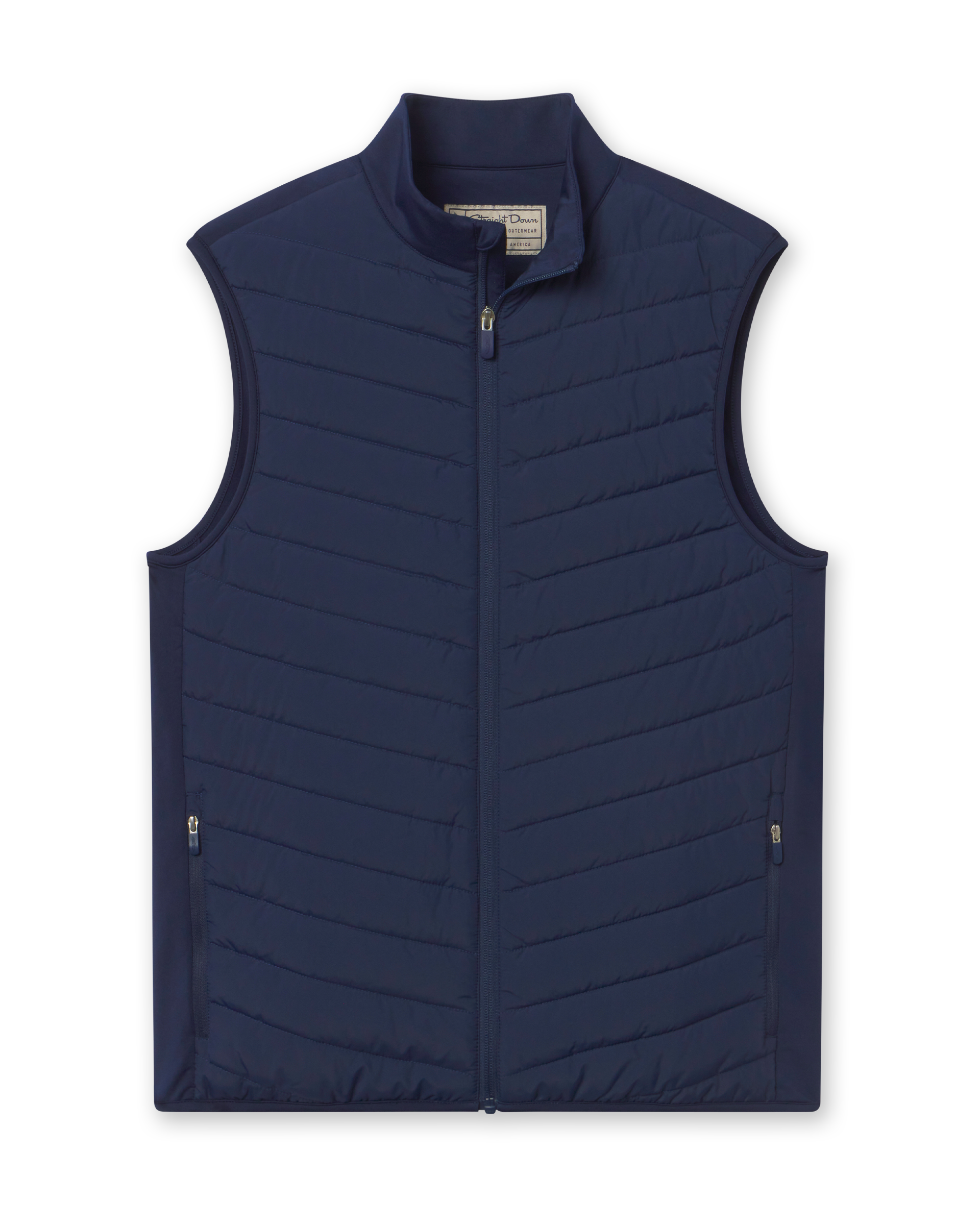 Delta 2.0 Quilted Hybrid Vest - New Indigo