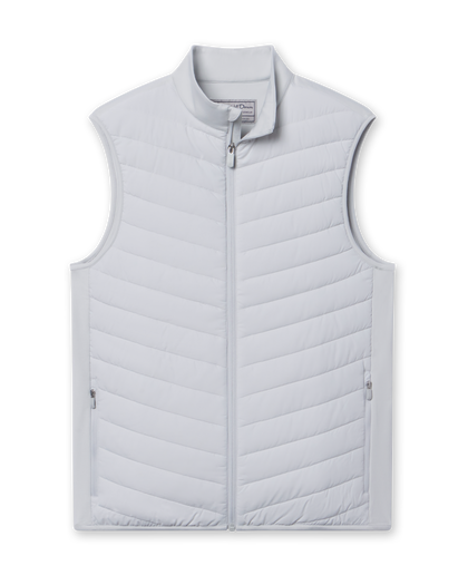 Delta 2.0 Quilted Hybrid Vest - Silver