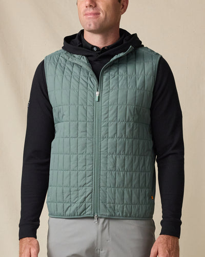 Big Horn Quilted Vest - Dark Forest