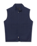 Big Horn Quilted Vest - New Indigo